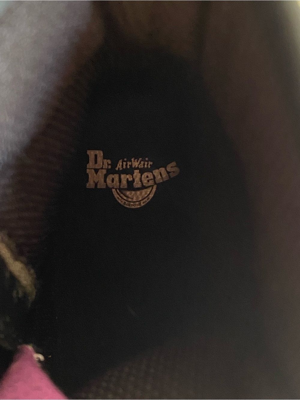 Dr. Martens pink Sparkle Shiny Glitter 1460 Lace Up Womens Sz 7 - Picture 13 of 13